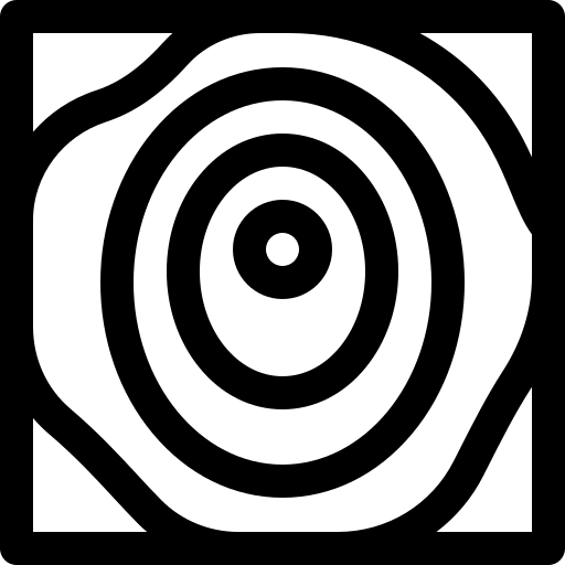 Black bowling icons on white background
